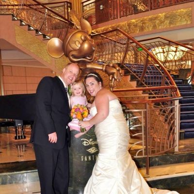 Our dream destination wedding was on a cruise ship!